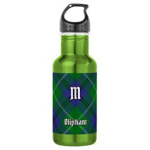 Clan Oliphant Tartan Steel Water Bottle