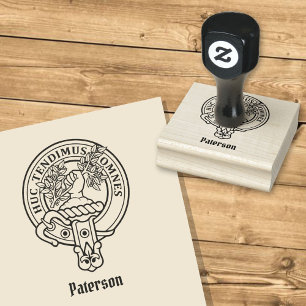 Clan Paterson Crest Rubber Stamp