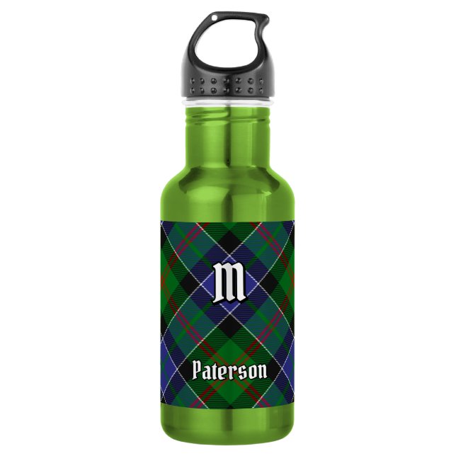Clan Paterson Tartan 532 Ml Water Bottle (Front)
