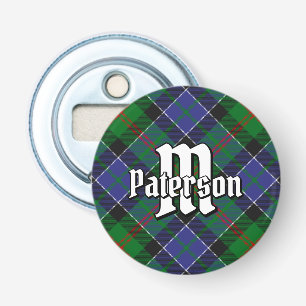 Clan Paterson Tartan Bottle Opener