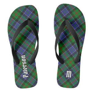Clan Paterson Tartan Jandals
