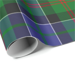 Clan Paterson Tartan Wrapping Paper