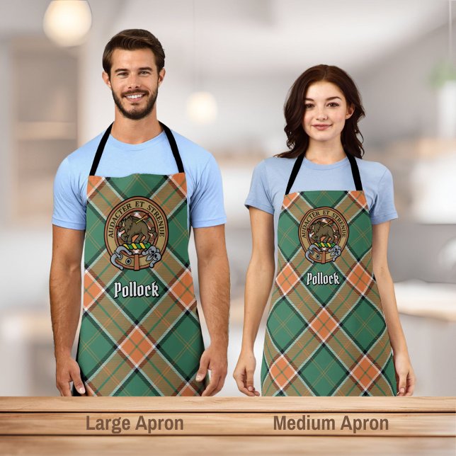 Clan Pollock Crest Apron (Creator Uploaded)
