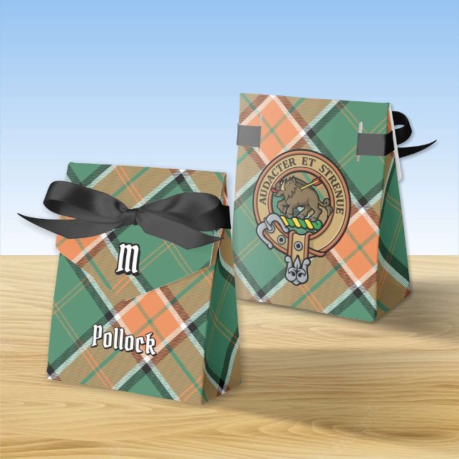 Clan Pollock Crest Favour Box (Creator Uploaded)