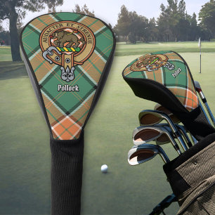 Clan Pollock Crest Golf Head Cover