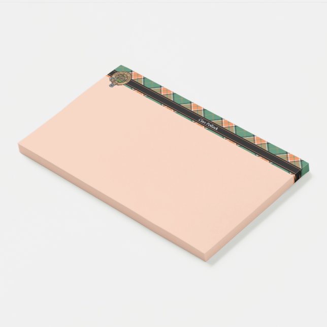 Clan Pollock Crest Notes (Angled)