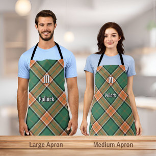 Clan Pollock Tartan Apron