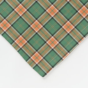 Clan Pollock Tartan Fleece Blanket