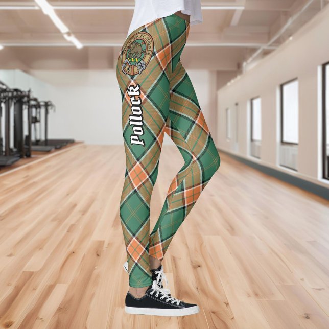 Clan Pollock Tartan Leggings (Creator Uploaded)
