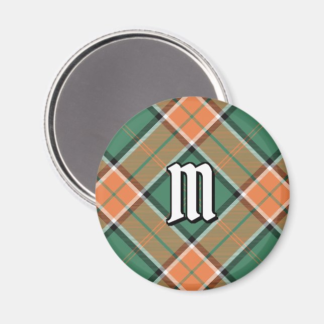 Clan Pollock Tartan Magnet (Front/Back)