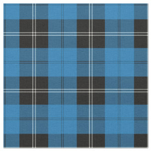 Clan Ramsay Blue Hunting Tartan Fabric
