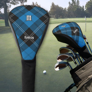 Clan Ramsay Blue Hunting Tartan Golf Head Cover