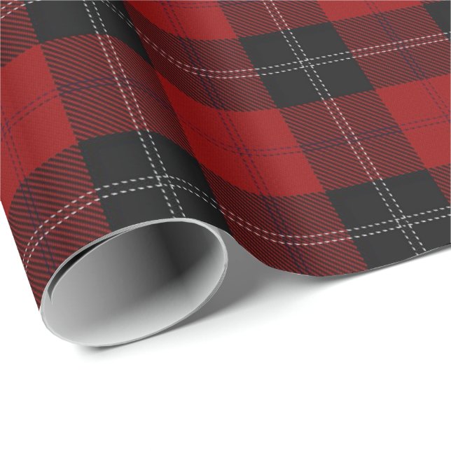 Clan Ramsay Scottish Tartan Wrapping Paper (Roll Corner)