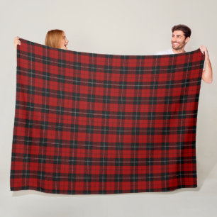 Clan Ramsay Tartan Fleece Blanket