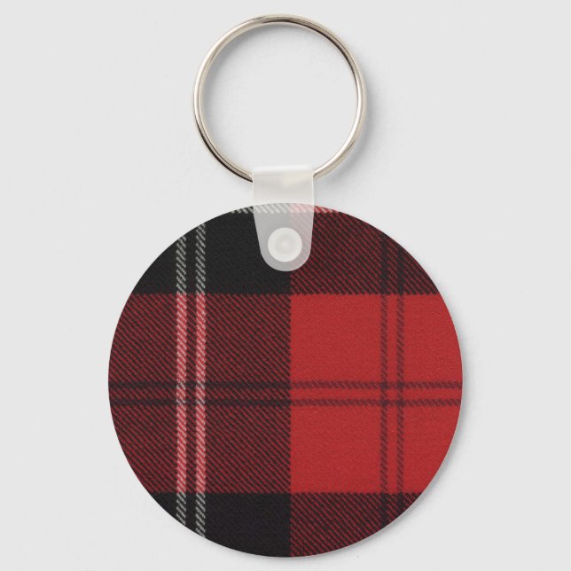 Clan Ramsay Tartan Key Chain (Front)