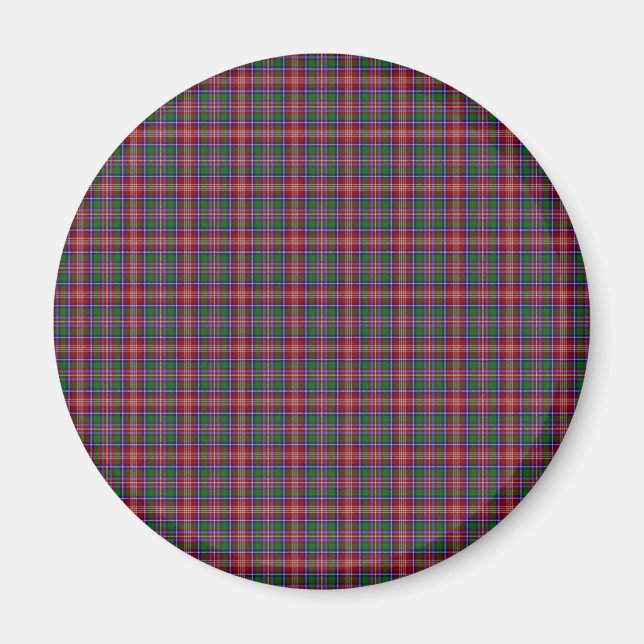 Clan Ritchie Tartan Magnet (Front)