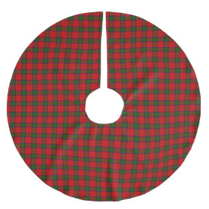 Clan Robertson Tartan Brushed Polyester Tree Skirt