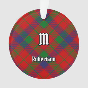 Clan Robertson Tartan Ornament