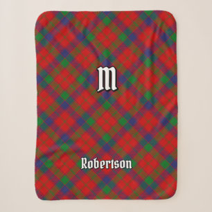 Clan Robertson Tartan Sherpa Blanket