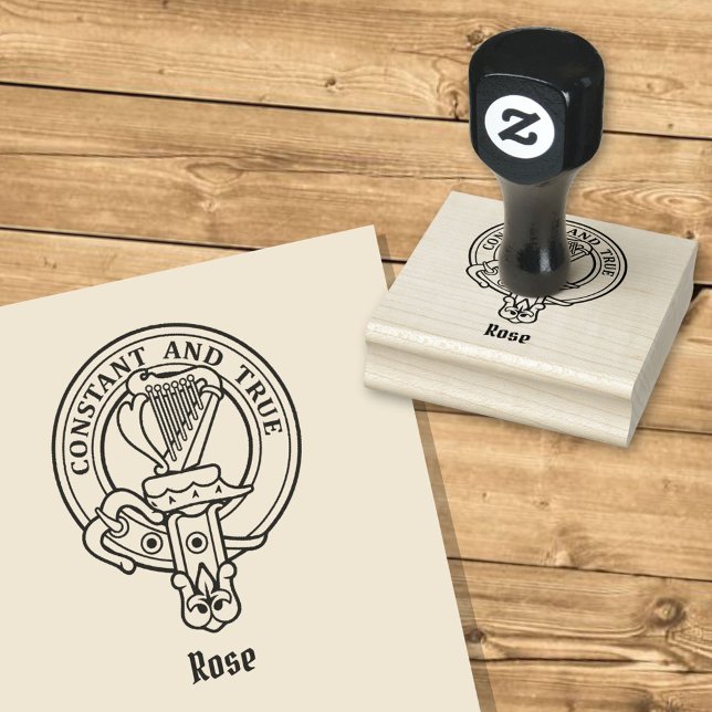 Clan Rose Crest Rubber Stamp (Creator Uploaded)