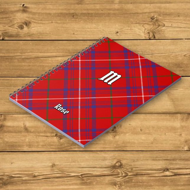 Clan Rose Tartan Notebook (Creator Uploaded)