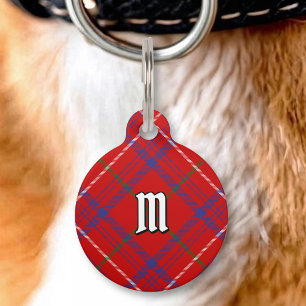 Clan Rose Tartan Pet Tag