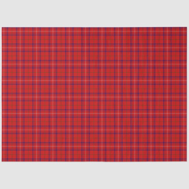 Clan Rose Tartan Tissue Paper (Front)