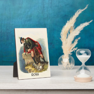 Clan Ross Clans of Scotland by R. R. McIan Plaque