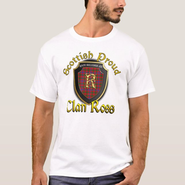 Clan Ross Scottish Proud Shirts (Front)