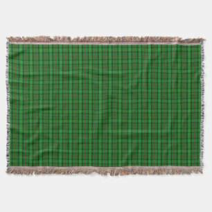 Clan Ross Tartan Throw Blanket