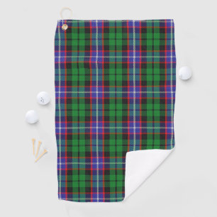 Clan Russell Scottish Tartan Golf Towel