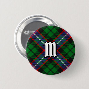 Clan Russell Tartan 6 Cm Round Badge