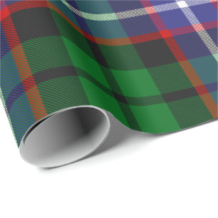 Clan Russell Tartan Wrapping Paper