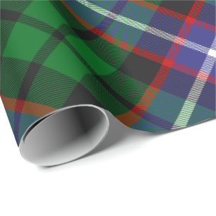 Clan Russell Tartan Wrapping Paper