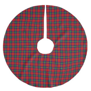 Clan Ruthven Tartan Brushed Polyester Tree Skirt