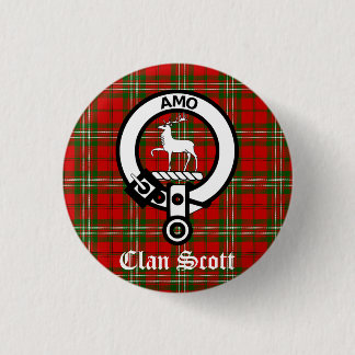 Clan Scott Crest Badge and Tartan
