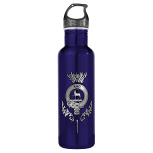 Clan Scott Crest & Scottish Thistle 710 Ml Water Bottle