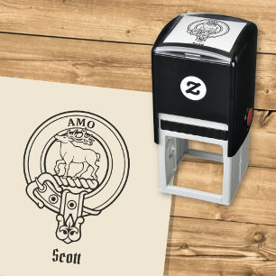 Clan Scott Crest Self-inking Stamp