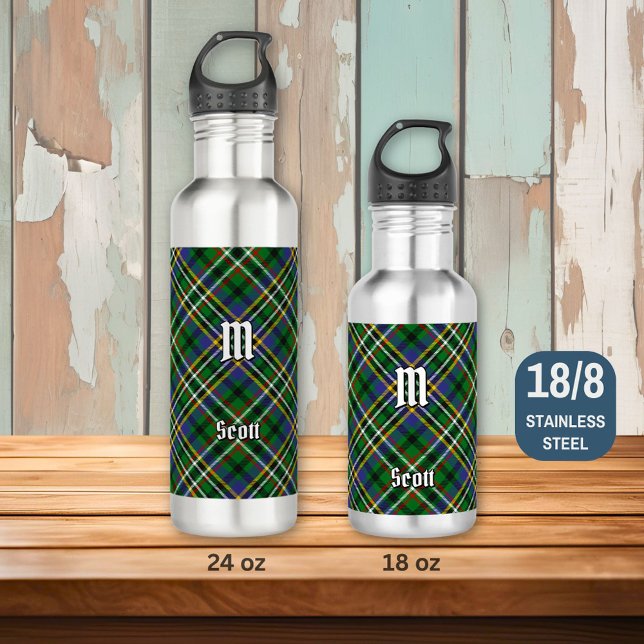 Clan Scott Green Tartan 710 Ml Water Bottle (Creator Uploaded)