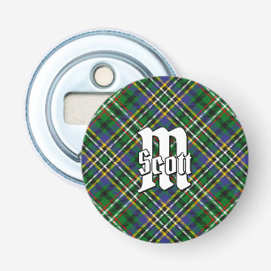 Clan Scott Green Tartan Bottle Opener