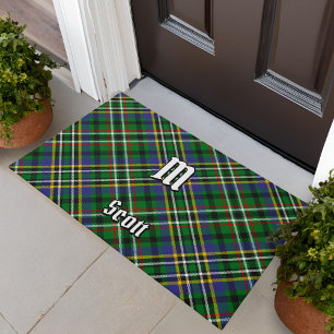 Clan Scott Green Tartan Doormat