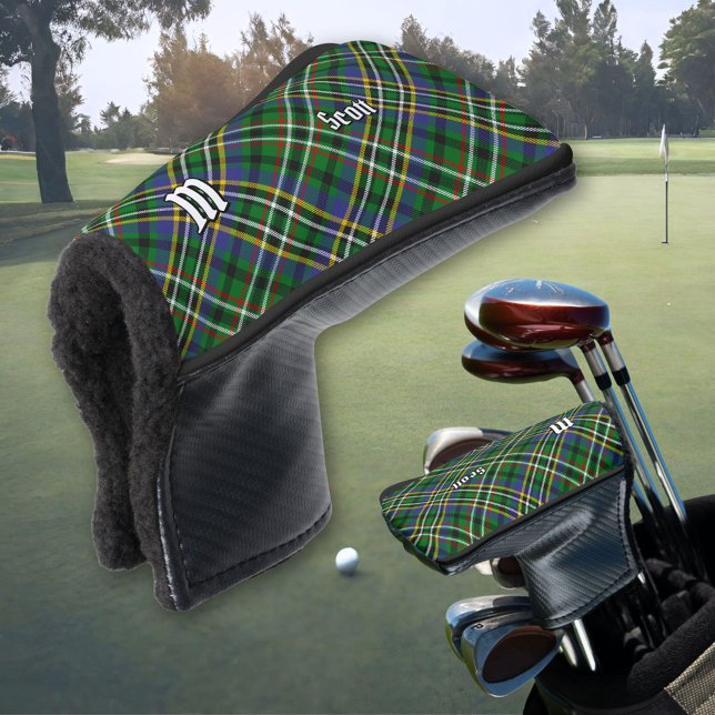 Clan Scott Green Tartan Golf Head Cover (Creator Uploaded)