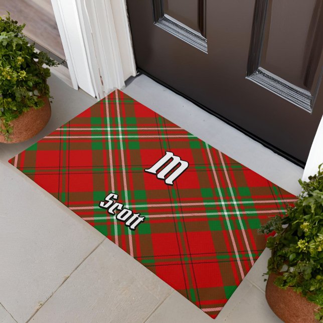 Clan Scott Red Tartan Doormat (Creator Uploaded)