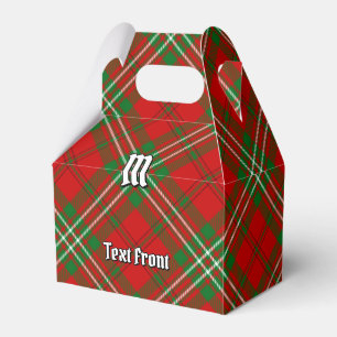 Clan Scott Red Tartan Favour Box