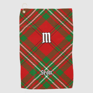 Clan Scott Red Tartan Golf Towel