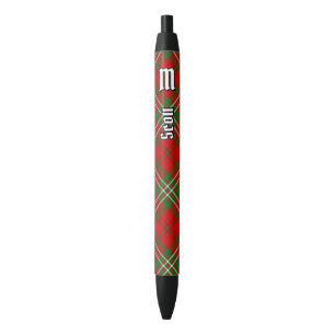 Clan Scott Red Tartan Ink Pen