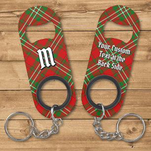Clan Scott Red Tartan  Keychain Bottle Opener