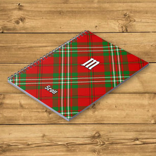 Clan Scott Red Tartan Notebook