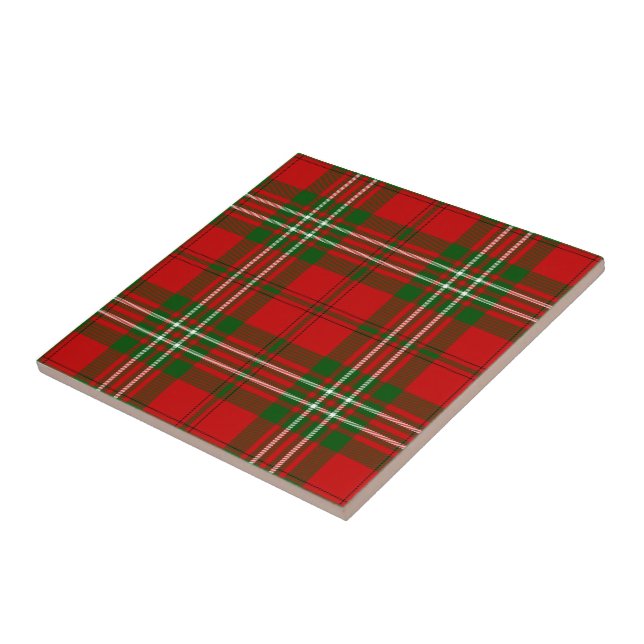Clan Scott Tartan  Tile (Side)