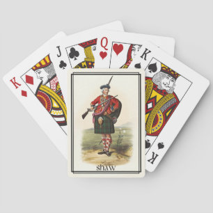 Clan Shaw Classic Scotland Bicycle Deck Playing Cards